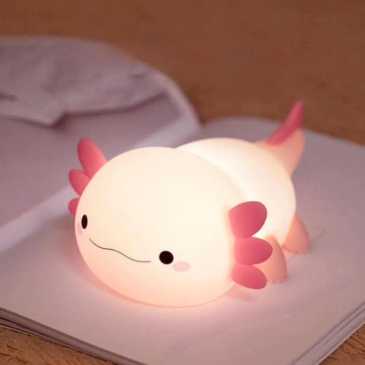 Axolotl Silicone LED Night Light